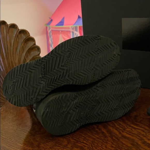 R13 X Double Stack Platform Black Leather Boot - Picture 5 of 8